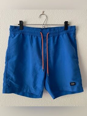 Jack Spade Blue Swim Trunks Men’s Small Lined Preppy Classic